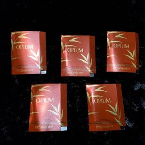 Yves Saint-Laurent Opium 5 Sample Sizes